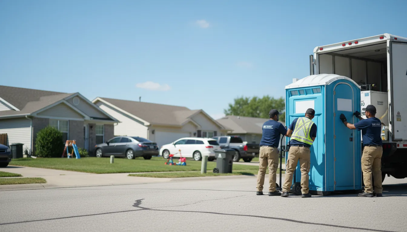 Standard Porta Potty Rentals in Ohio near me